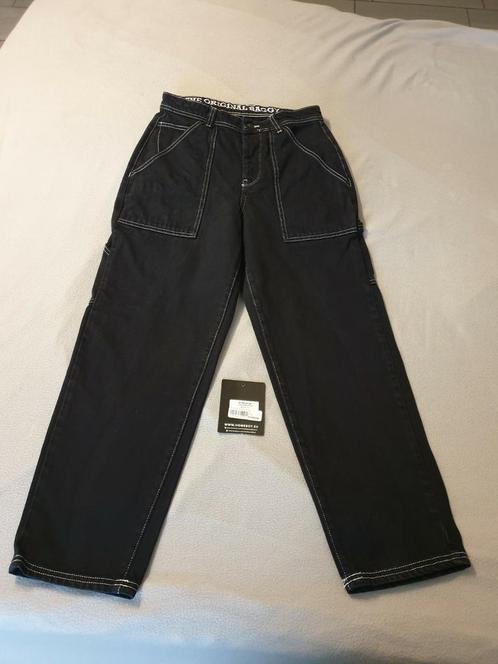 Zwarte baggybroek Homeboy maat 27/30, Kleding | Heren, Spijkerbroeken en Jeans, Zo goed als nieuw, Zwart, Ophalen of Verzenden