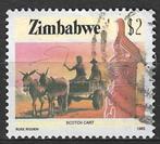 Zimbabwe 1985 - Yvert 103 - La vie au Zimbabwe (ST), Envoi, Zimbabwe, Affranchi