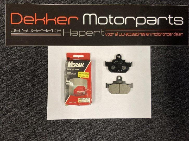 Vesrah remblokken VD-329 voorzijde Suzuki DR600 R S en Dakar, Motoren, Onderdelen | Suzuki, Nieuw, Ophalen of Verzenden