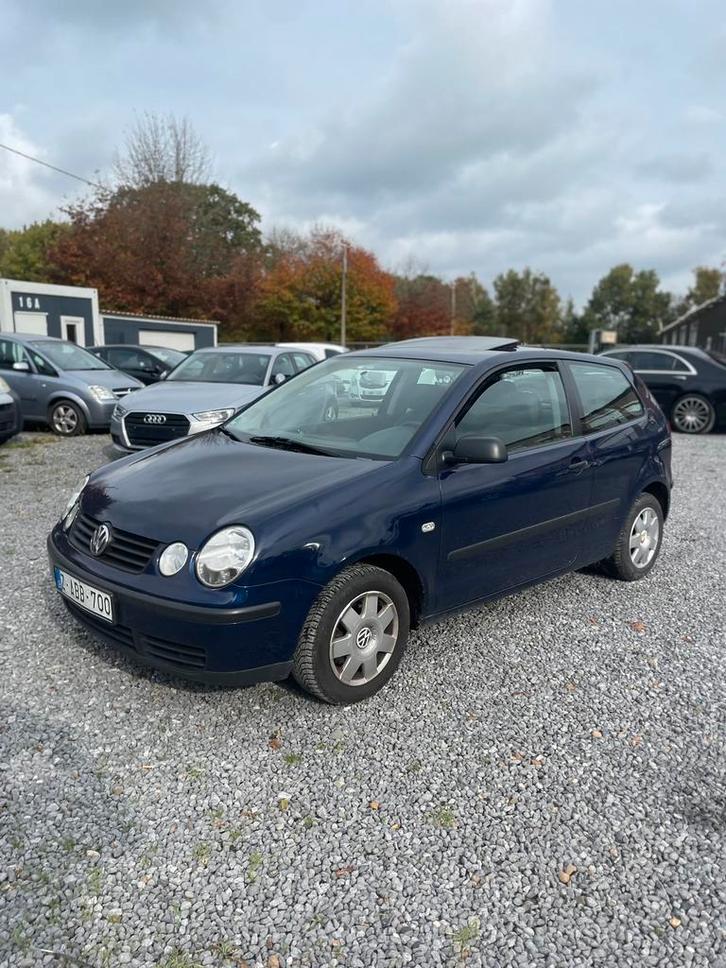 VW POLO 1.2i Gekeurd, Auto's, Volkswagen, Bedrijf, Polo, ABS, Airbags, Lichtmetalen velgen, Mistlampen, Open dak, Radio, Benzine