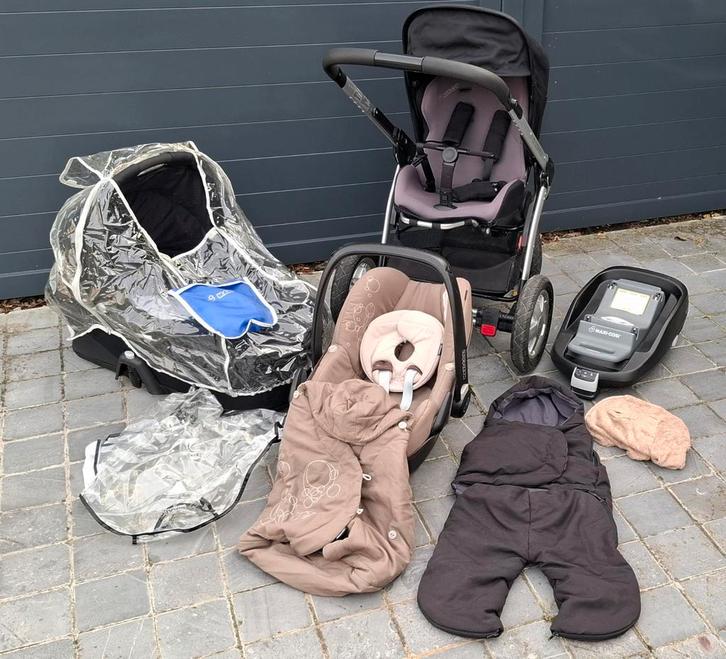 Maxi-Cosi Mura 3 plus + 2 isofixen en toebehoren, Kinderen en Baby's, Kinderwagens en Combinaties, Kinderwagen, Maxi-Cosi, Ophalen