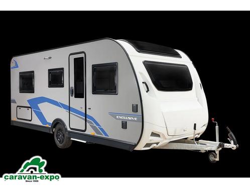 Caravelair 522 EXCLUSIVE LINE, Caravans en Kamperen, Caravans, Bedrijf, tot en met 4, 1250 - 1500 kg, Caravelair, 5 tot 6 meter