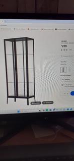 Vitrinekast  Milsbo  ikea, Huis en Inrichting, Gebruikt, Glas, Modern, 150 tot 200 cm