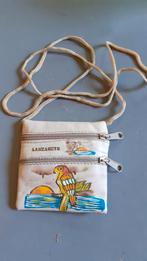 Porte monnaie avec cordon tour de cou decor perroquet, Enlèvement ou Envoi, Comme neuf