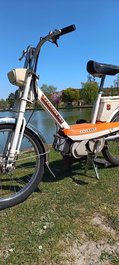 Perfect originele peugeot 102 met papieren, Fietsen en Brommers, Brommers | Oldtimers, Overige merken, Klasse B (45 km/u), Ophalen of Verzenden