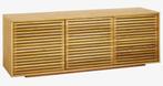 HABITAT - Buffet MAX / TV - 3 portes/6 cases - Chêne - 40% !, Ophalen, Gebruikt, Eikenhout