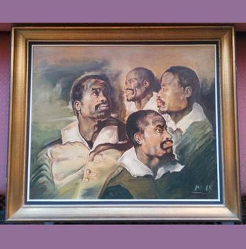 Mooi schilderij met geschiedenis beschikbaar voor biedingen