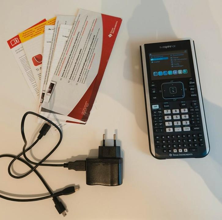 Ti-nspire cx - grafische rekenmachine van Texas Instruments, Divers, Calculatrices, Utilisé, Calculatrices graphique, Enlèvement ou Envoi