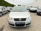 Volkswagen Polo 1.2i Benzine Comfortline * Gekeurd voor verk, Argent ou Gris, Achat, Entreprise, Noir