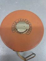 Mètre/ruban à mesurer Vintage Stewe en cuir 20 mètres, Enlèvement ou Envoi
