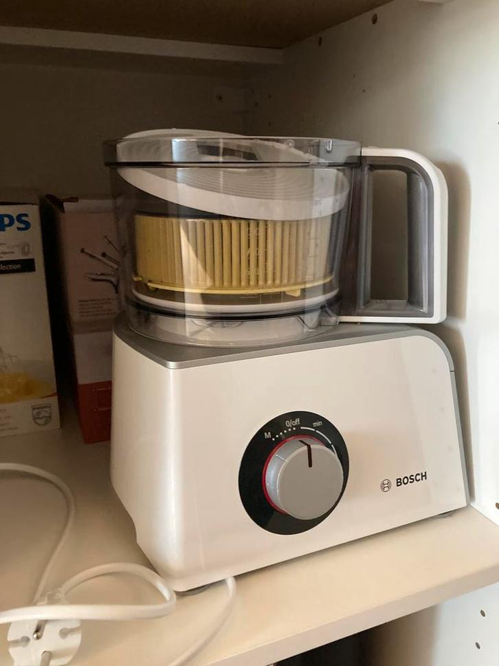 Food processor Bosch MCM4200 wit, Elektronische apparatuur, Keukenmixers, Nieuw, Ophalen
