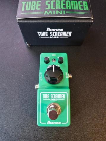 Ibanez Tube Screamer Mini overdrive effectpedaal, Muziek en Instrumenten, Ophalen of Verzenden, Zo goed als nieuw, Distortion, Overdrive of Fuzz