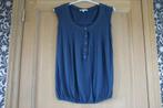 Blauwe blouse T-SHIRT merk Somewhere maat 34/36, Kleding | Dames, Blauw, Ophalen of Verzenden, Zo goed als nieuw, Zonder mouw