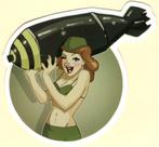 Pin Up Girl sticker #196, Verzamelen, Verzenden, Nieuw
