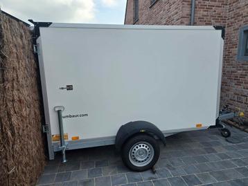 Humbaur gesloten aanhangwagen mtm 750kg