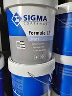 Peinture Sigma Formule 12, Bricolage & Construction, Peinture, Enlèvement ou Envoi, Blanc, 10 à 15 litres