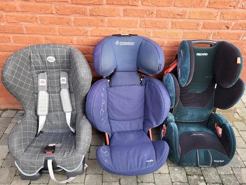 diverse autostoelen vanaf 20 euro per stuk, Enfants & Bébés, Sièges auto, Utilisé, Maxi-Cosi, 9 à 36 kg, Ceinture de sécurité ou Isofix