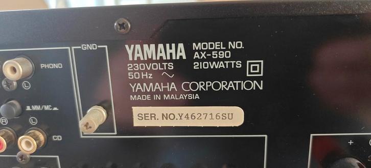 Yamaha ax-590 versterker .. top staat, Audio, Tv en Foto, Tuners, Ophalen