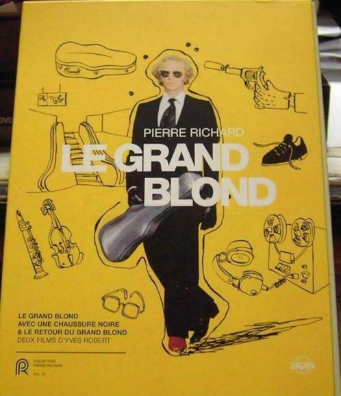 Le Grand Blond, Pierre Richard, Cd's en Dvd's, Dvd's | Komedie, Zo goed als nieuw, Boxset, Ophalen of Verzenden