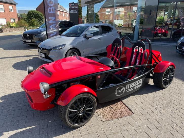 MAZDA EXOCET, Auto's, Mazda, Particulier, Te koop, MX-5, Benzine, Overige carrosserie, Handgeschakeld, Rood, Zwart, Overige bekleding