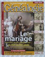 Lot de 3 Revues de généalogie : mariage, naissance, religion, Journal ou Magazine, Enlèvement, 1980 à nos jours