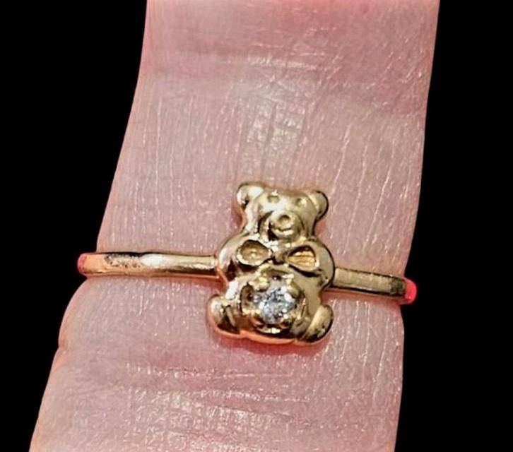 18K GOUDEN RING, Handtassen en Accessoires, Ringen, Nieuw, Dame of Heer, Goud, Goud, Met edelsteen