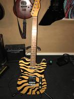 Squier Telecaster - Tijgermodel, Muziek en Instrumenten, Snaarinstrumenten | Gitaren | Elektrisch, Ophalen