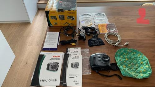 Retro vintage In nieuwe staat digitale camera'met alle toebe, Audio, Tv en Foto, Fotocamera's Digitaal, Zo goed als nieuw, Kodak