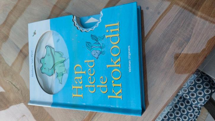 Matthew van Fleet - Hap deed de krokodil, Boeken, Kinderboeken | Jeugd | onder 10 jaar, Zo goed als nieuw, Ophalen