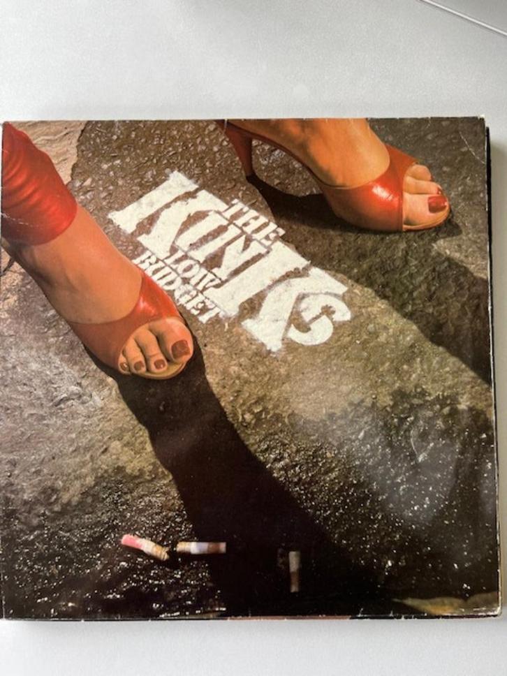 LP -THE KINKS - LOW BUDGET, Cd's en Dvd's, Vinyl | Pop, Gebruikt, 1960 tot 1980, 12 inch, Ophalen of Verzenden