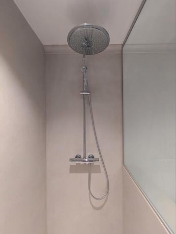 Grohe douche met regendouche en sproeikop, Ophalen, Zo goed als nieuw