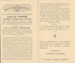 Vuurkruiser , Oudstrijder 1914-18 Louis Jan Vanhex, Ophalen of Verzenden