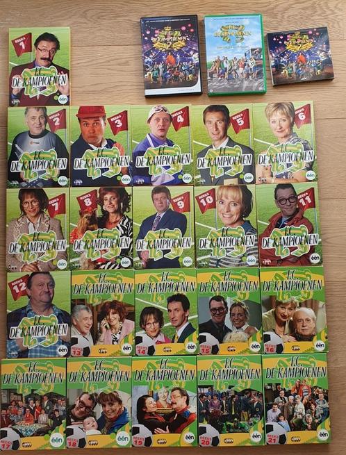 FC De Kampioenen - DVD reeks + film, Cd's en Dvd's, Dvd's | Tv en Series, Gebruikt, Komedie, Boxset, Alle leeftijden, Ophalen
