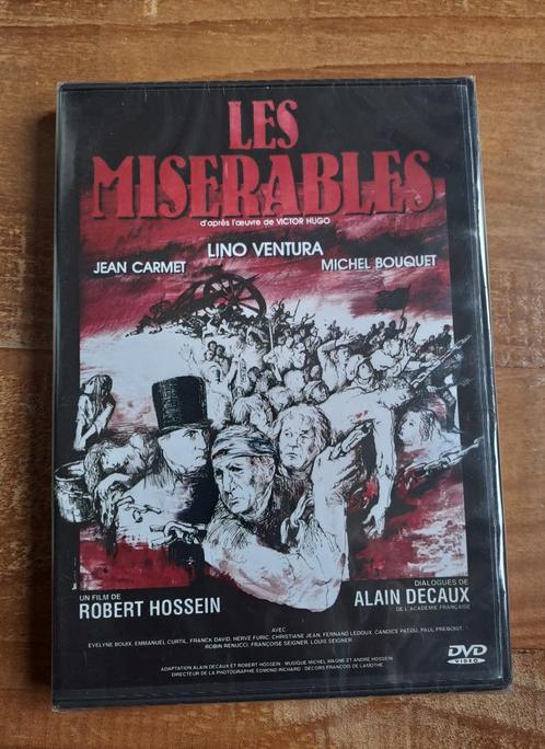Les Misérables - Robert Hossein - Lino Ventura - Jean Carmet, CD & DVD, DVD | Classiques, Neuf, dans son emballage, Drame, 1980 à nos jours