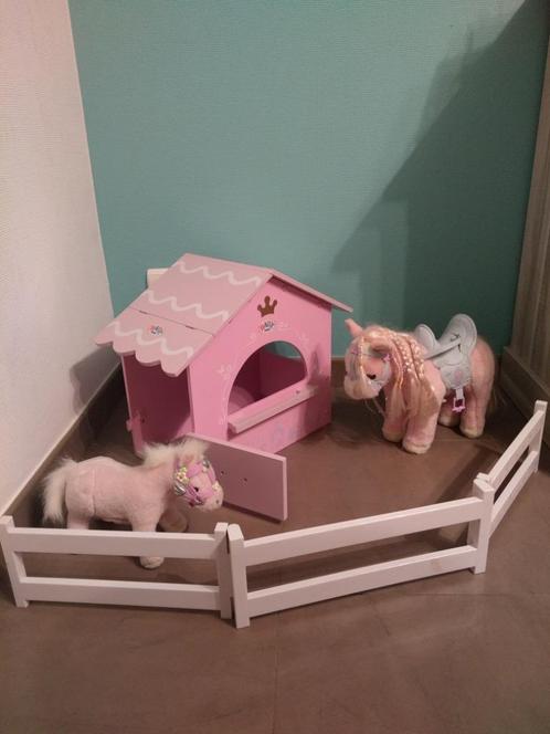 Paardenstal Baby Born, Kinderen en Baby's, Speelgoed | Poppen, Gebruikt, Overige typen, Ophalen
