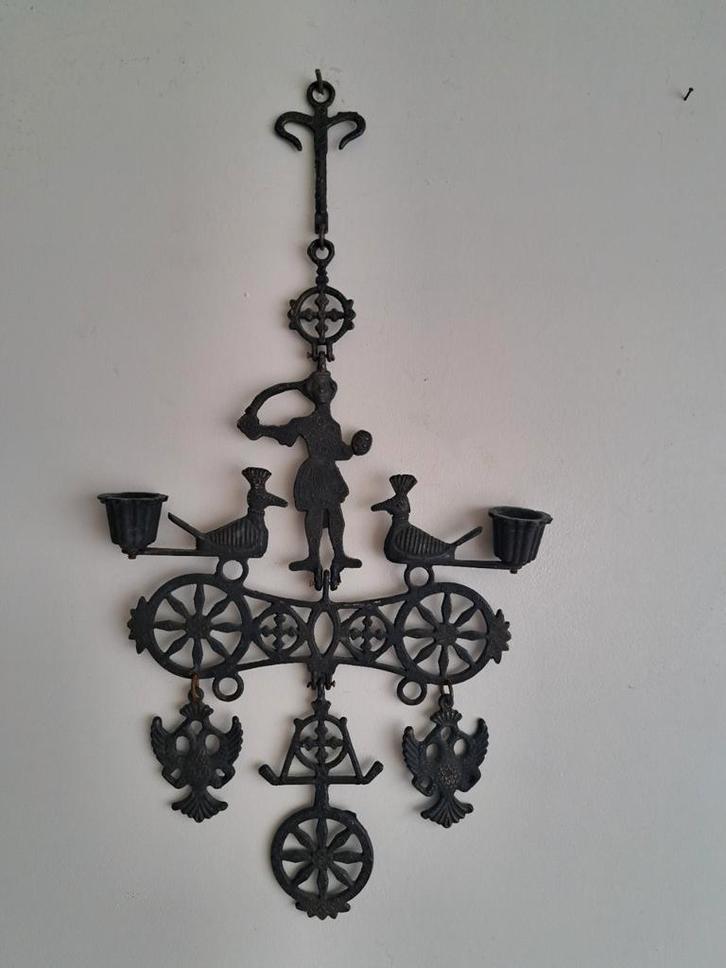 Croix byzantine
Bougeoir en laiton et bronze
Patiné vintage, Handtassen en Accessoires, Piercings, Zo goed als nieuw, Ophalen of Verzenden