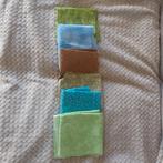 Mooie Patchwork stoffen, 6 verschillende kleuren, Hobby en Vrije tijd, Stoffen en Lappen, Ophalen of Verzenden