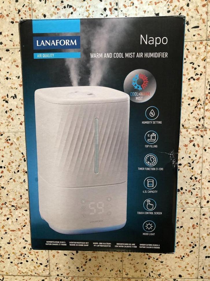 Napo luchtbevochtiger te koop, Elektronische apparatuur, Luchtbehandelingsapparatuur, Nieuw, Luchtbevochtiger, Ophalen