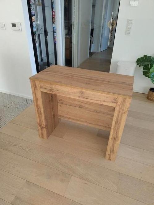 Table extensible, Huis en Inrichting, Tafels | Eettafels, Zo goed als nieuw, Minder dan 50 cm, Vijf personen of meer, Rechthoekig