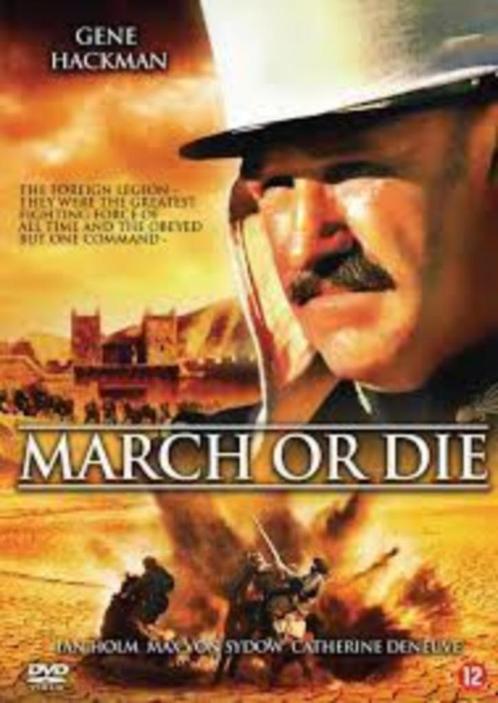 March or Die (1977) Dvd Nieuw Geseald ! Gene Hackman, Cd's en Dvd's, Dvd's | Actie, Nieuw in verpakking, Oorlog, Vanaf 12 jaar