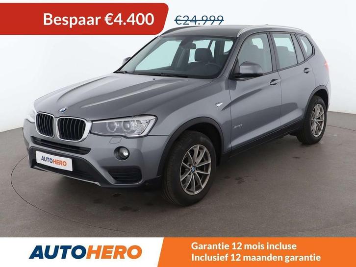 BMW X3 xDrive 20i (bj 2016, automaat), Auto's, BMW, Te koop, X3, 4x4, ABS, Achteruitrijcamera, Airbags, Airconditioning, Bluetooth