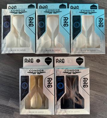Condor Axe Dart Flights 5 sets (Maat Large), Enlèvement ou Envoi, Neuf, Flights