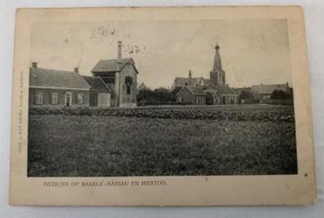 Zicht op BAARLE-NASSAU - HERTOG - ca. 1903 verstuurd beschikbaar voor biedingen