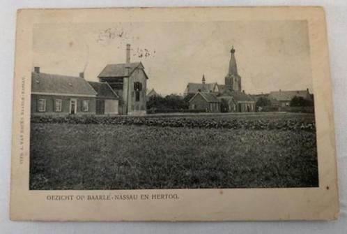 Zicht op BAARLE-NASSAU - HERTOG - ca. 1903 verstuurd, Verzamelen, Postkaarten | België, Gelopen, Antwerpen, Voor 1920, Ophalen of Verzenden