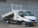 Iveco Daily 35C14 Kipper met Kist 3500kg trekhaak Airco Crui, Stof, Gebruikt, Euro 6, Iveco