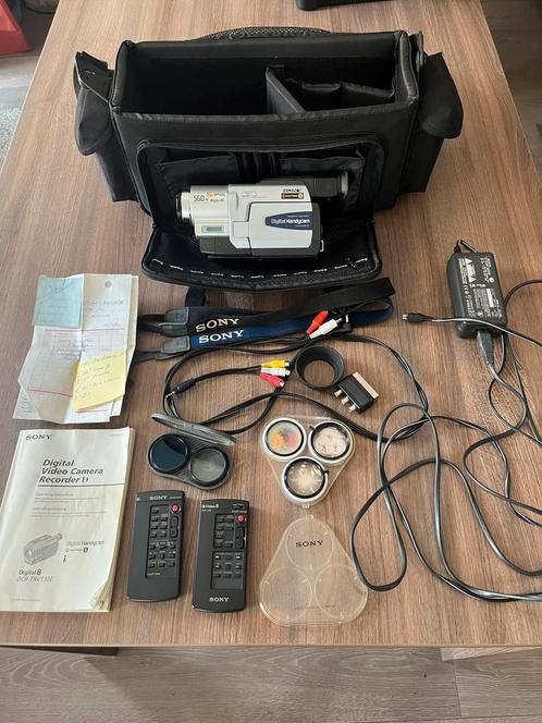 Vintage Sony Digital Handycam DCR-TRV130E - Complete Set!, Audio, Tv en Foto, Videocamera's Digitaal, Zo goed als nieuw, Camera