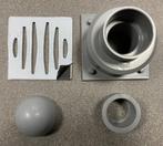 Vloersifon inox, Ophalen, Nieuw, Inox, Afvoer