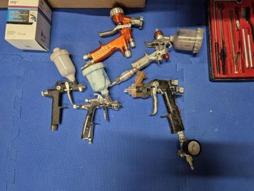 Spuitpistolen en toebehoren Sagola & 3M  beschikbaar voor biedingen