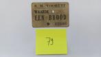 1 Brood-Vooruit crèmekleurig België Handelsbon (1880-1970), Verzenden, Gebruikt
