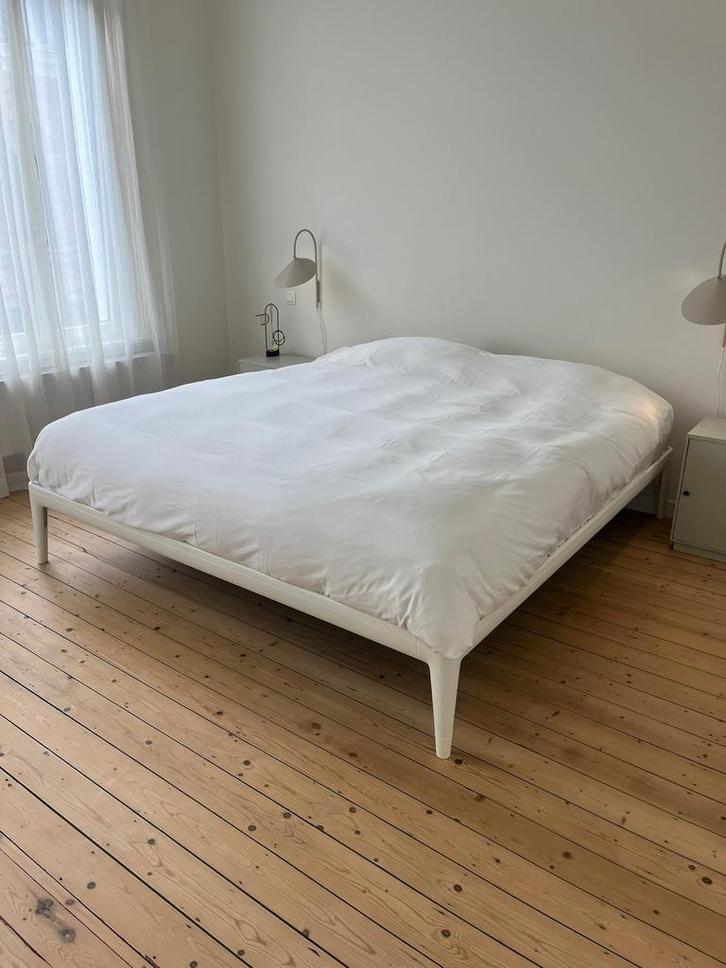 Auping volledig bed TOPSTAAT!, Huis en Inrichting, Slaapkamer | Bedden, Zo goed als nieuw, 210 cm, Ophalen